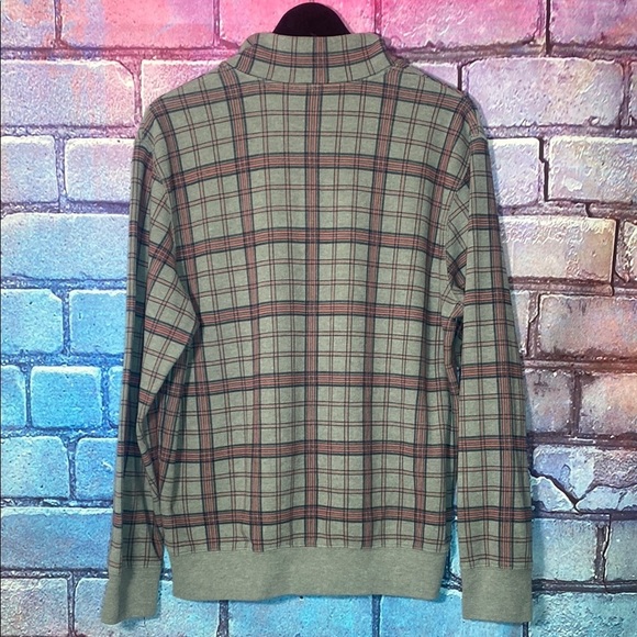 Lands End Quarter Zip Sweatshirt Men’s Large - Picture 3 of 7